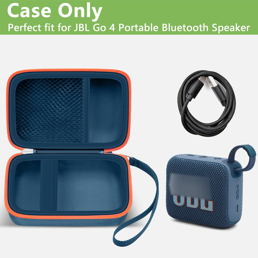 Travel Case for JBL Go 4 / Go 3 / Go 2 Speaker – Shockproof Portable Storage Organizer