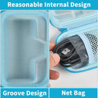 Portable Charger Case for Mini Power Bank, Hard Shell Travel Storage Bag with Cable Pocket