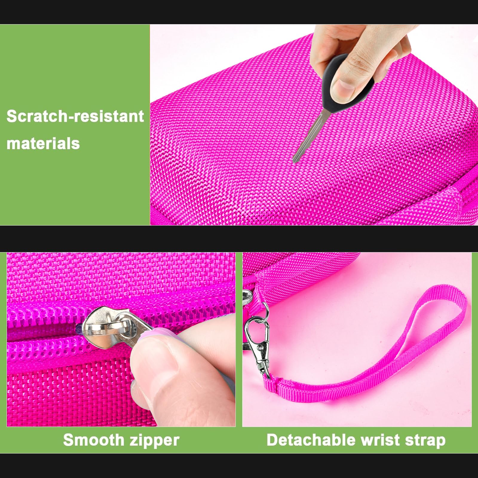 Digital Camera Case For VAHOIALD, Kodak and More | Protective Bag with SD Card Holder