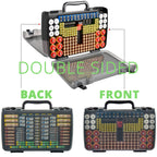 269 Slot Battery Organizer Case with Tester – Heavy Duty Storage Box for AA, AAA, 9V and More
