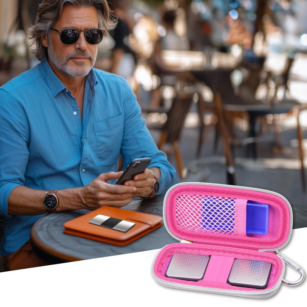 Shockproof Travel Case for KardiaMobile 6L Max – Dual EVA Protection, Use Without Removing