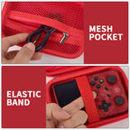 Retro Handheld Console Carrying Case for R36S / RG353V / RG353VS – Shockproof Travel Storage Bag