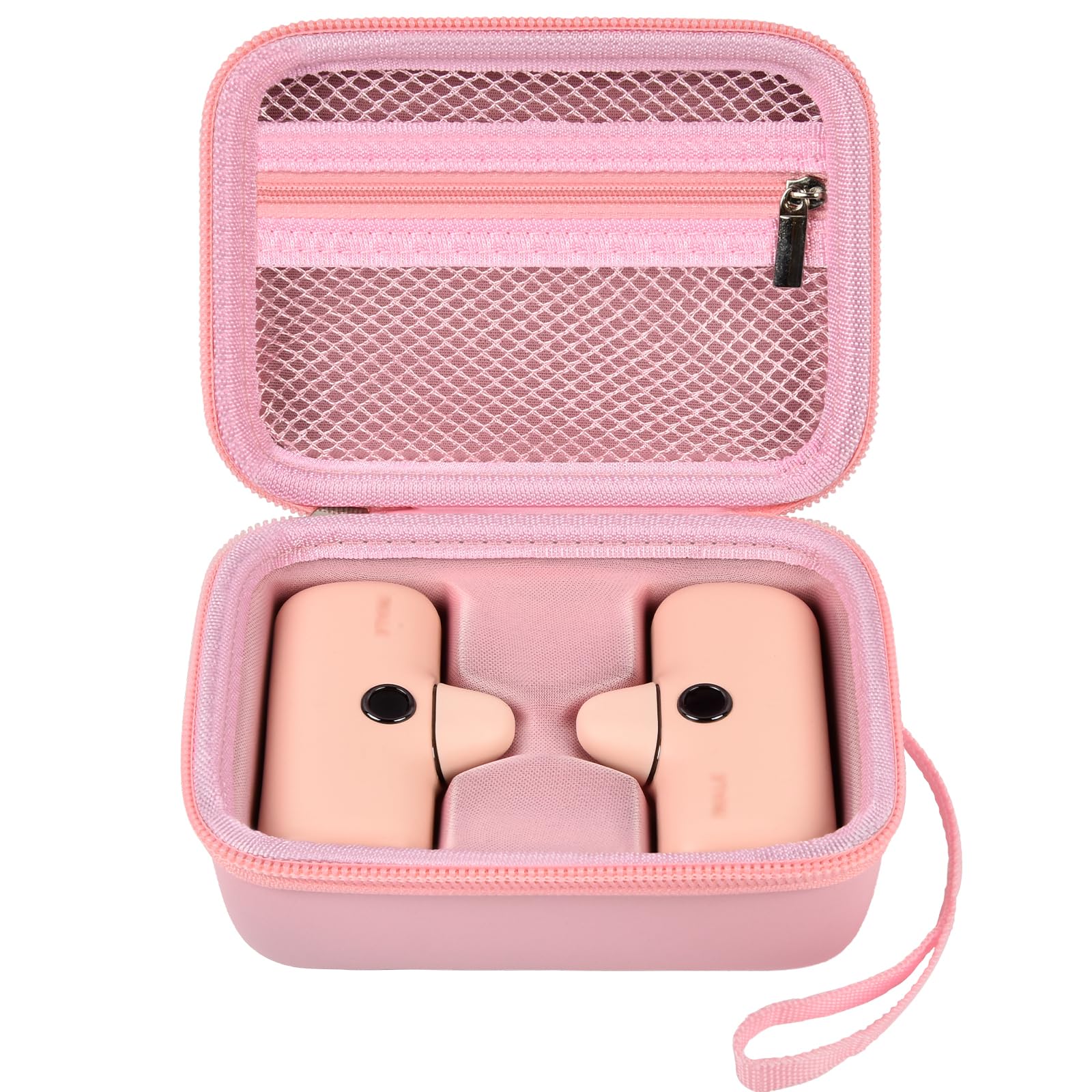 Portable Charger Case for Mini Power Bank, Hard Shell Travel Storage Bag with Cable Pocket