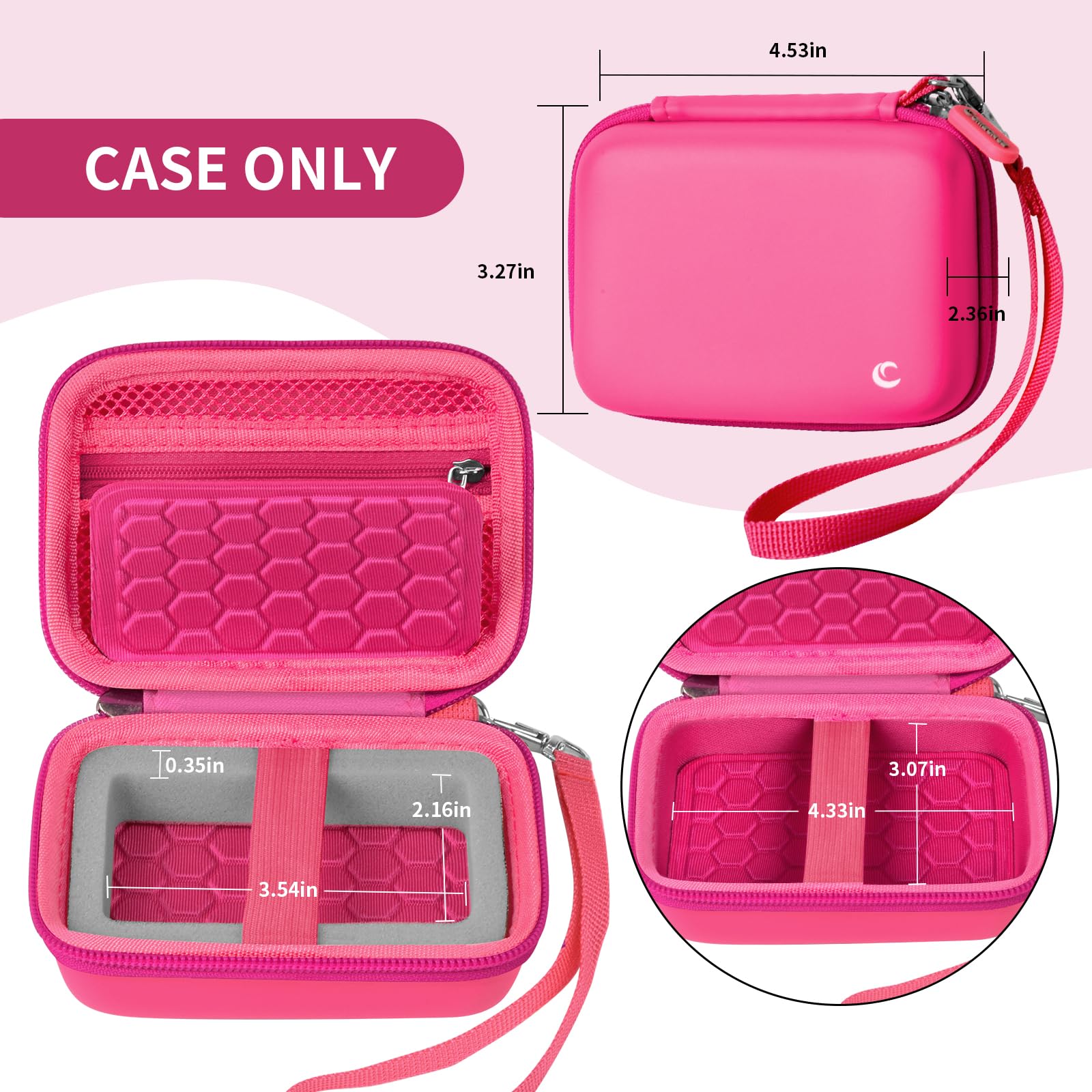 Camera Protective Travel Case For Kodak, Canon and Sony | Lightweight and Portable
