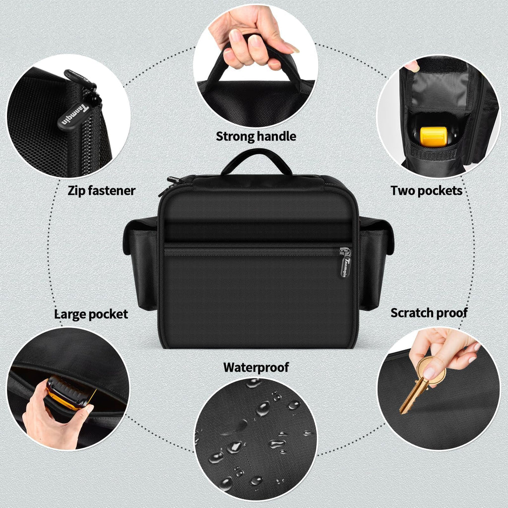 Portable Air Compressor Bag for DEWALT 20V MAX DCC020IB Tire Inflator and Accessories