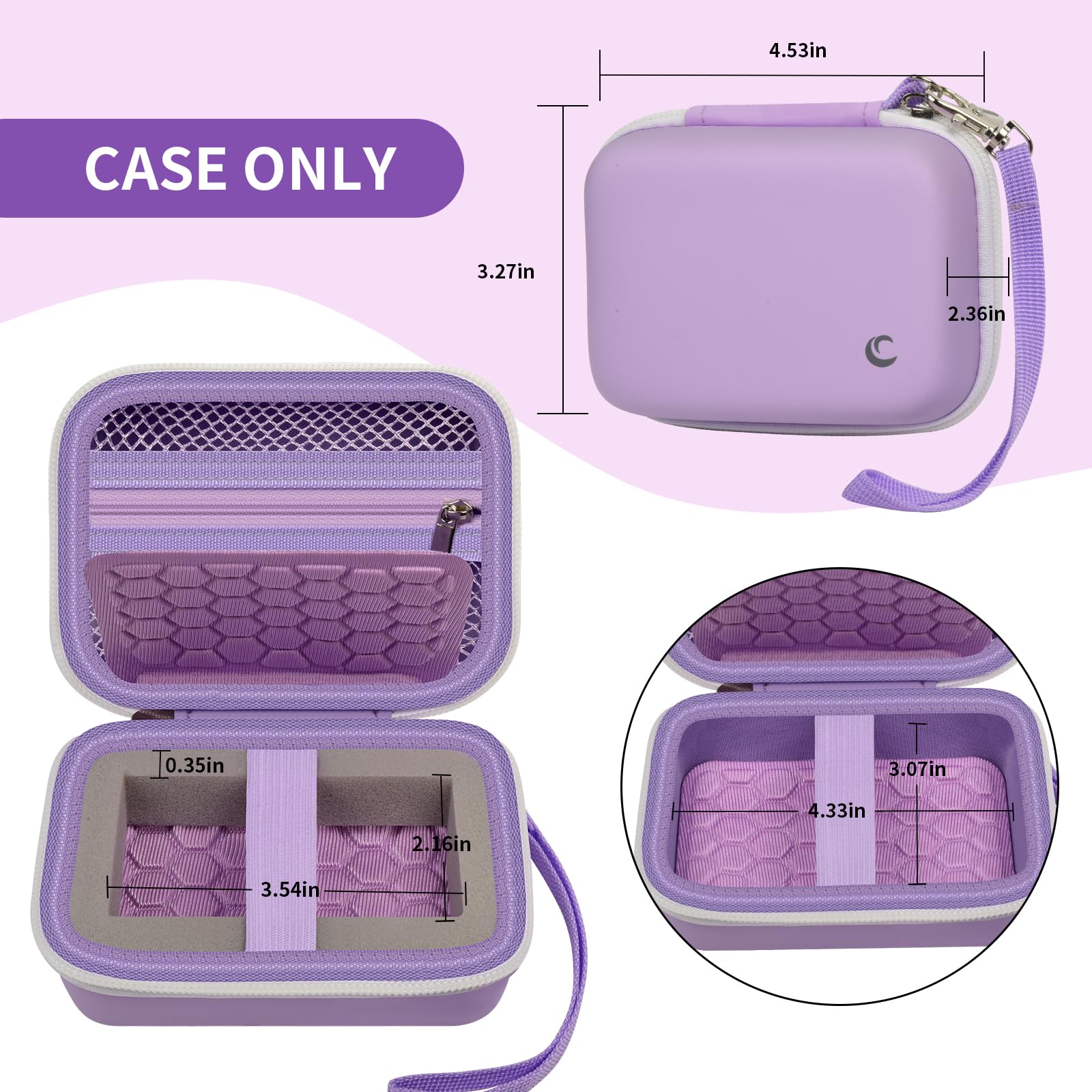 Camera Protective Travel Case For Kodak, Canon and Sony | Lightweight and Portable