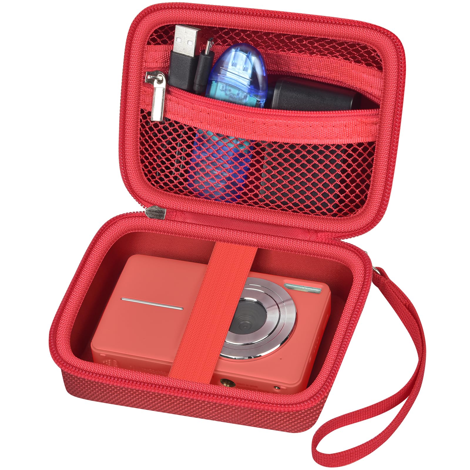 Digital Camera Case For VAHOIALD, Kodak and More | Protective Bag with SD Card Holder