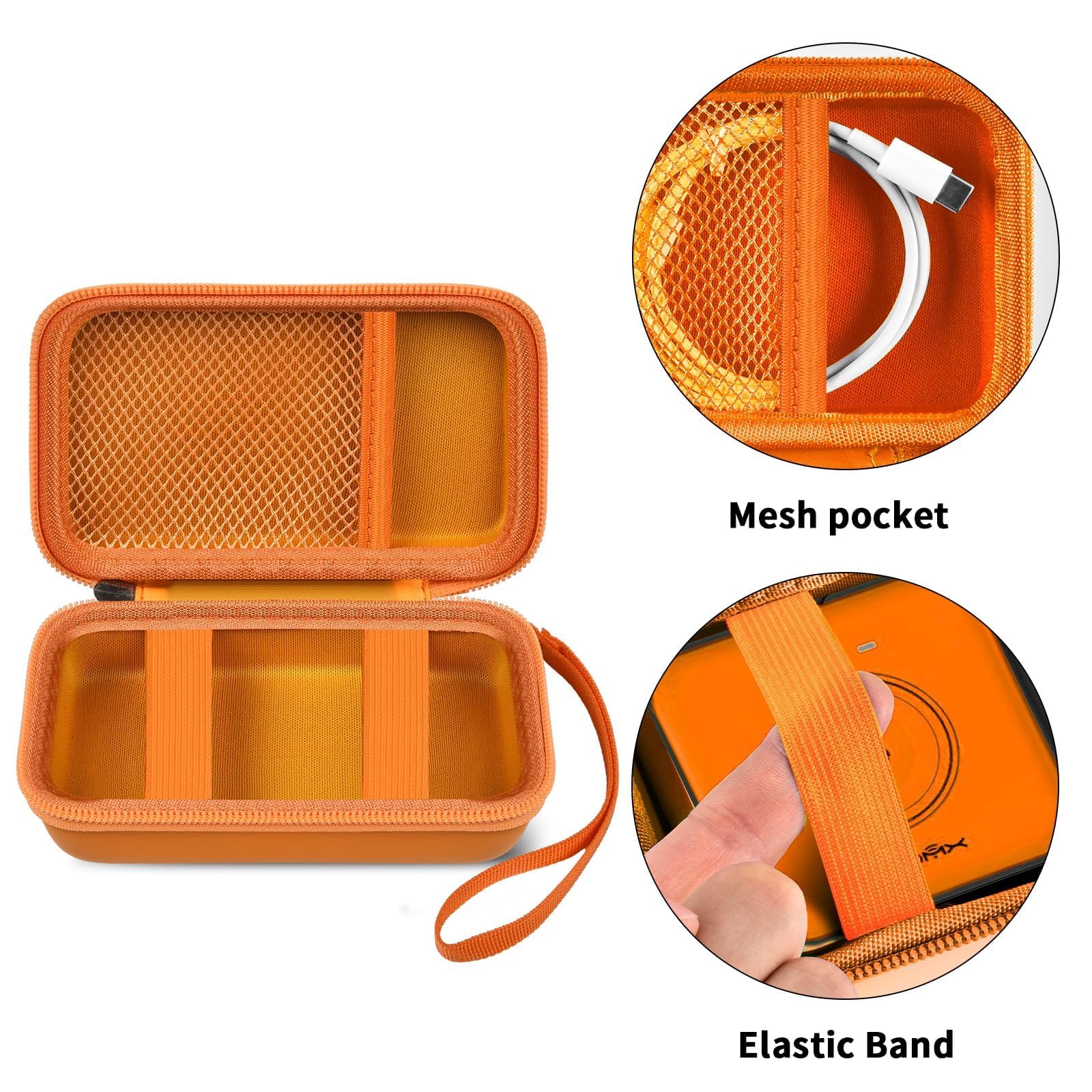 Premium Travel Organizer for Foldable 3-in-1 Magnetic Wireless Charging Station