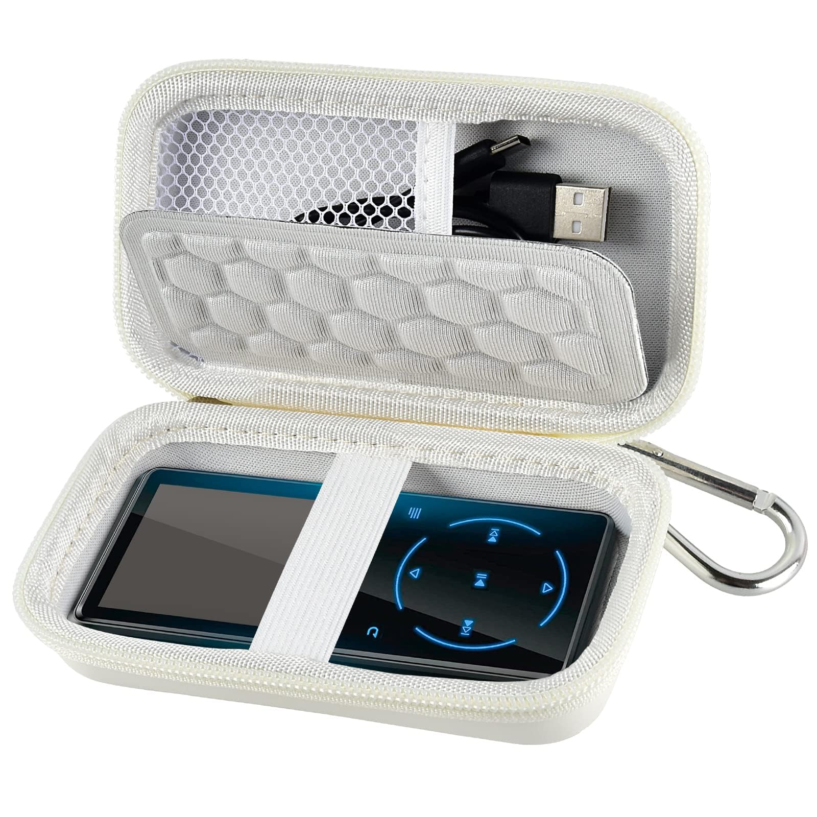 Portable MP3 / MP4 Player Case – Protective Travel Organizer for Music Players and Accessories