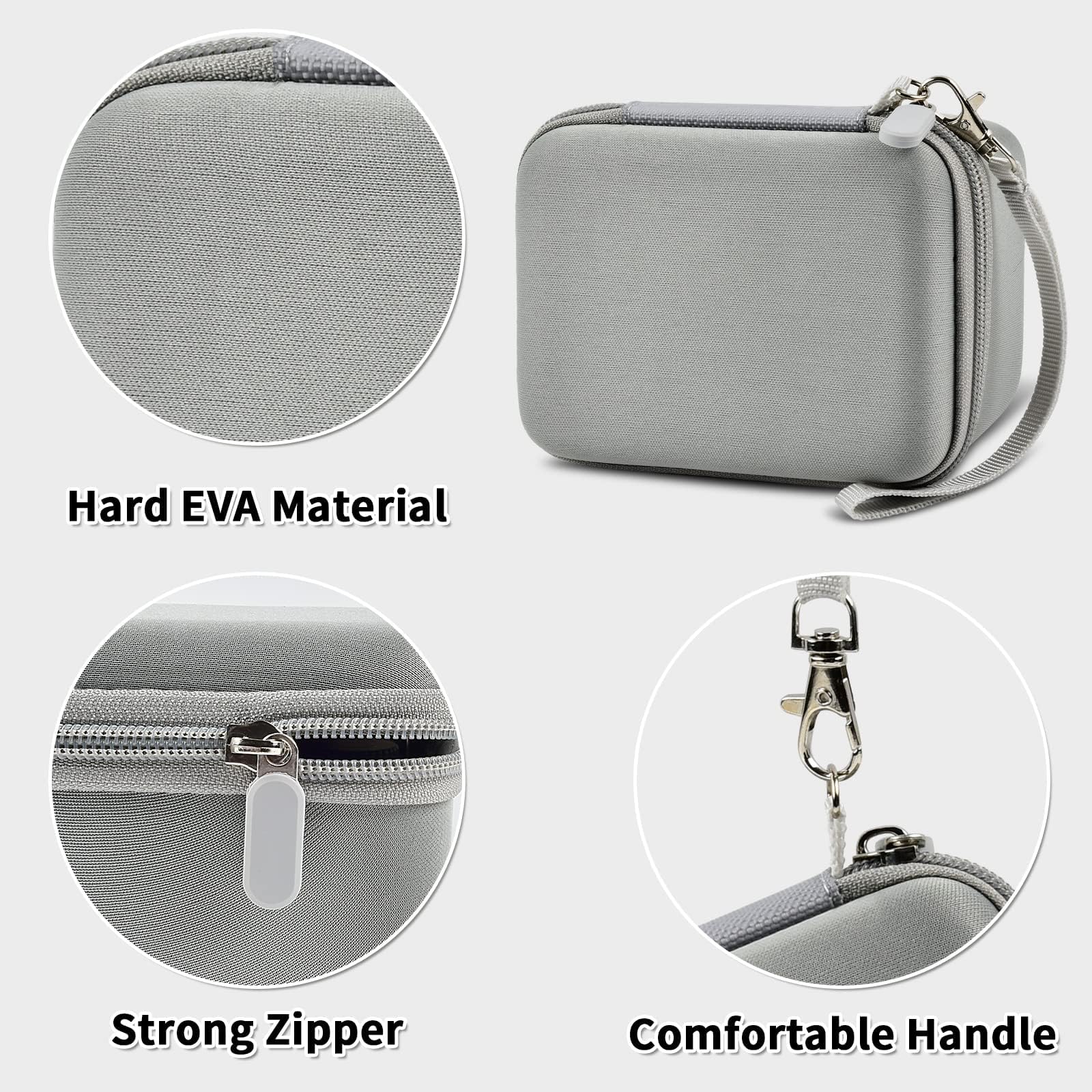 Vlogging Camera Case for 4K Digital Cameras–Portable Storage for Lens and Accessories