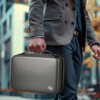 Professional Hair Clipper Travel Case – Portable Barber Organizer for Clippers, Guards and Grooming Tools