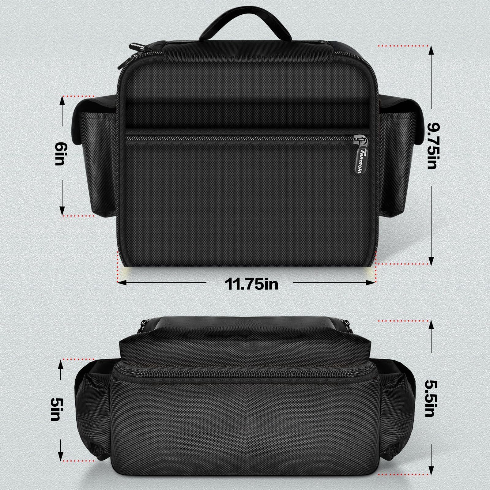 Portable Air Compressor Bag for DEWALT 20V MAX DCC020IB Tire Inflator and Accessories