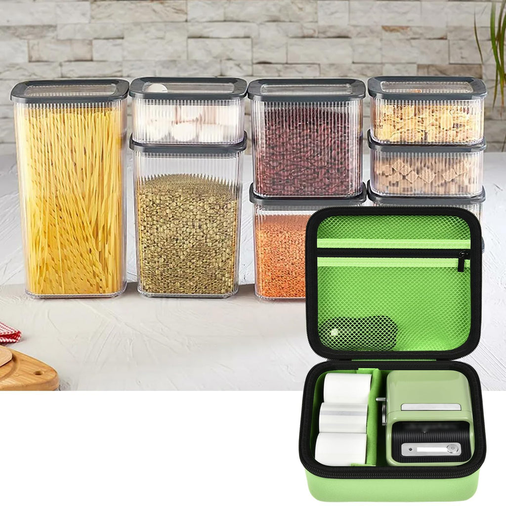 Travel Case for NIIMBOT B21 / B21 Pro / B1 Label Maker – Portable Storage Organizer for Labels and Accessories
