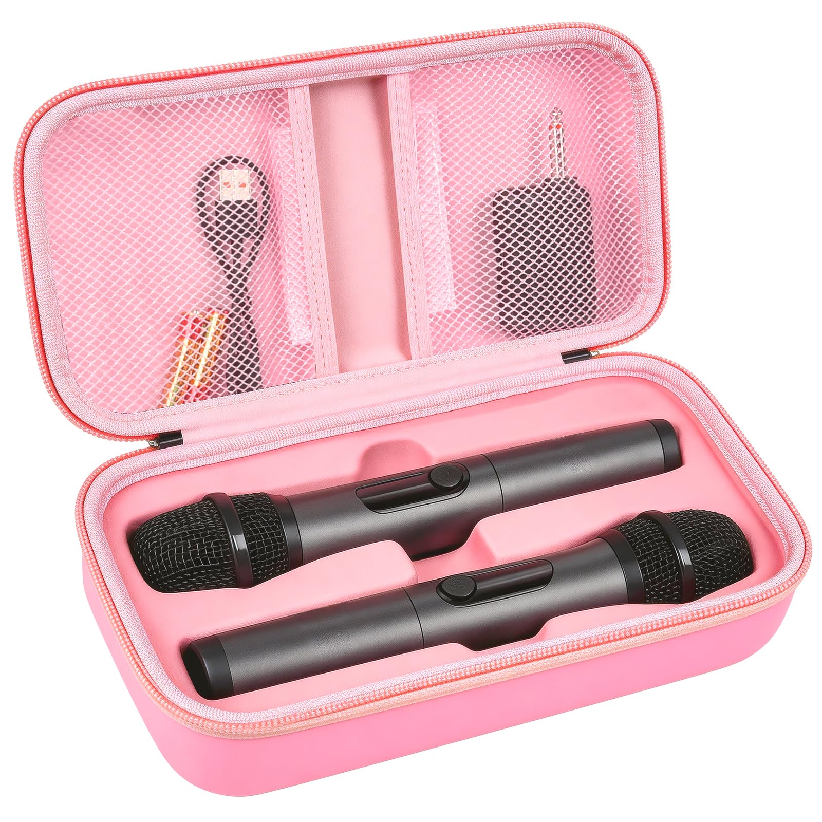 JBL Wireless Microphone Case – Shockproof Hard Shell Travel Bag For Dual Mics and Accessories