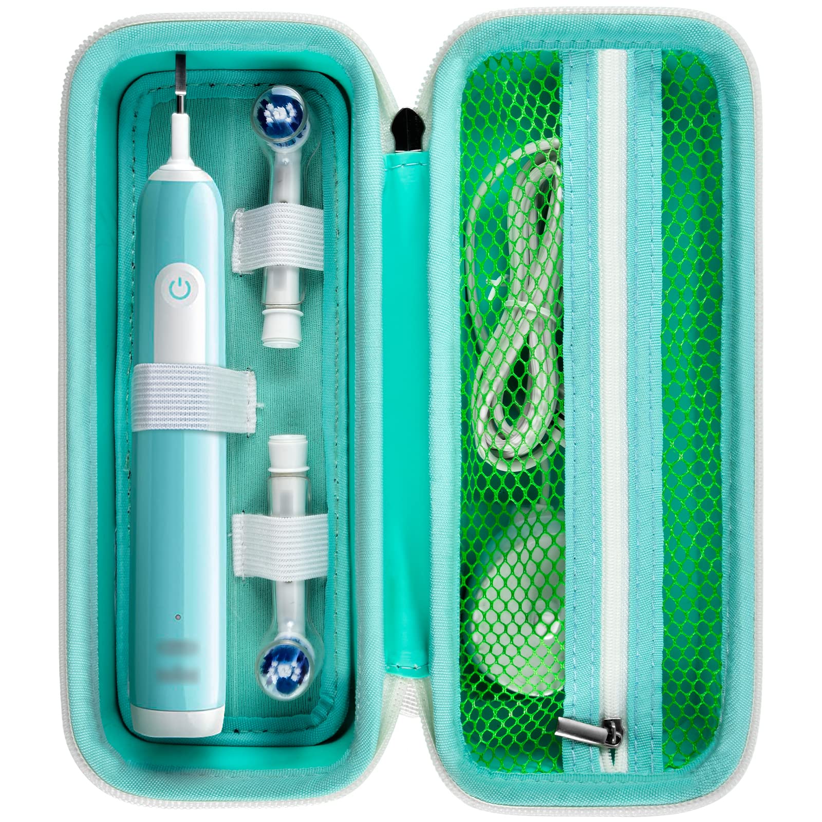 Electric Toothbrush Travel Case for Oral-B and Philips Sonicare - Waterproof Holder Bag