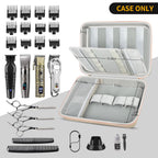 Professional Hair Clipper Travel Case – Portable Barber Organizer for Clippers, Guards and Grooming Tools