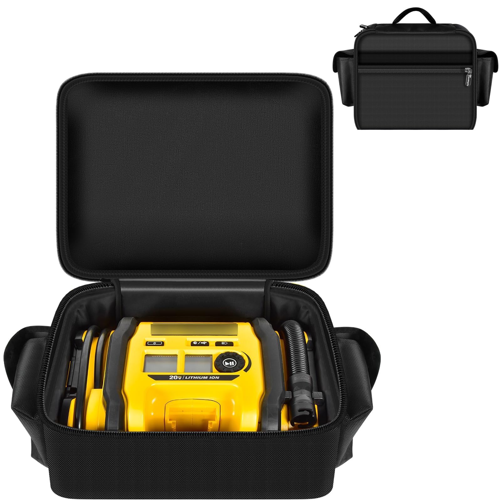 Portable Air Compressor Bag for DEWALT 20V MAX DCC020IB Tire Inflator and Accessories