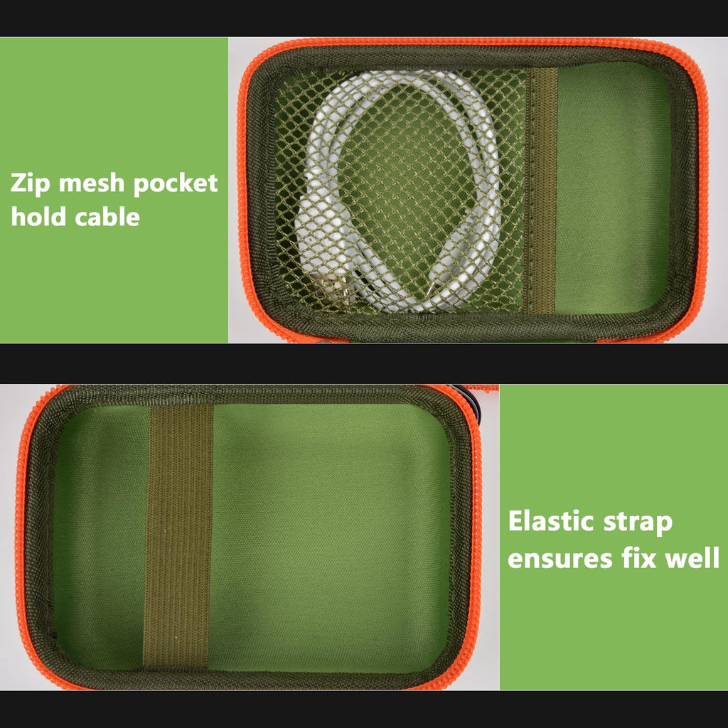 Travel Case for JBL Go 4 / Go 3 / Go 2 Speaker – Shockproof Portable Storage Organizer