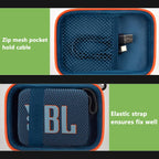 Travel Case for JBL Go 4 / Go 3 / Go 2 Speaker – Shockproof Portable Storage Organizer