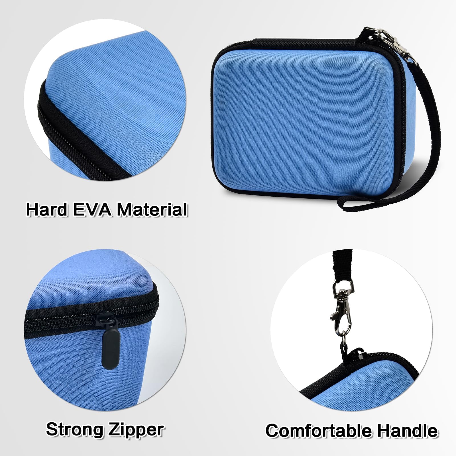 Vlogging Camera Case for 4K Digital Cameras–Portable Storage for Lens and Accessories