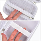 Label Maker Carrying Case Fits Phomemo, NIIMBOT and More– Protective EVA Bag with Mesh Pocket