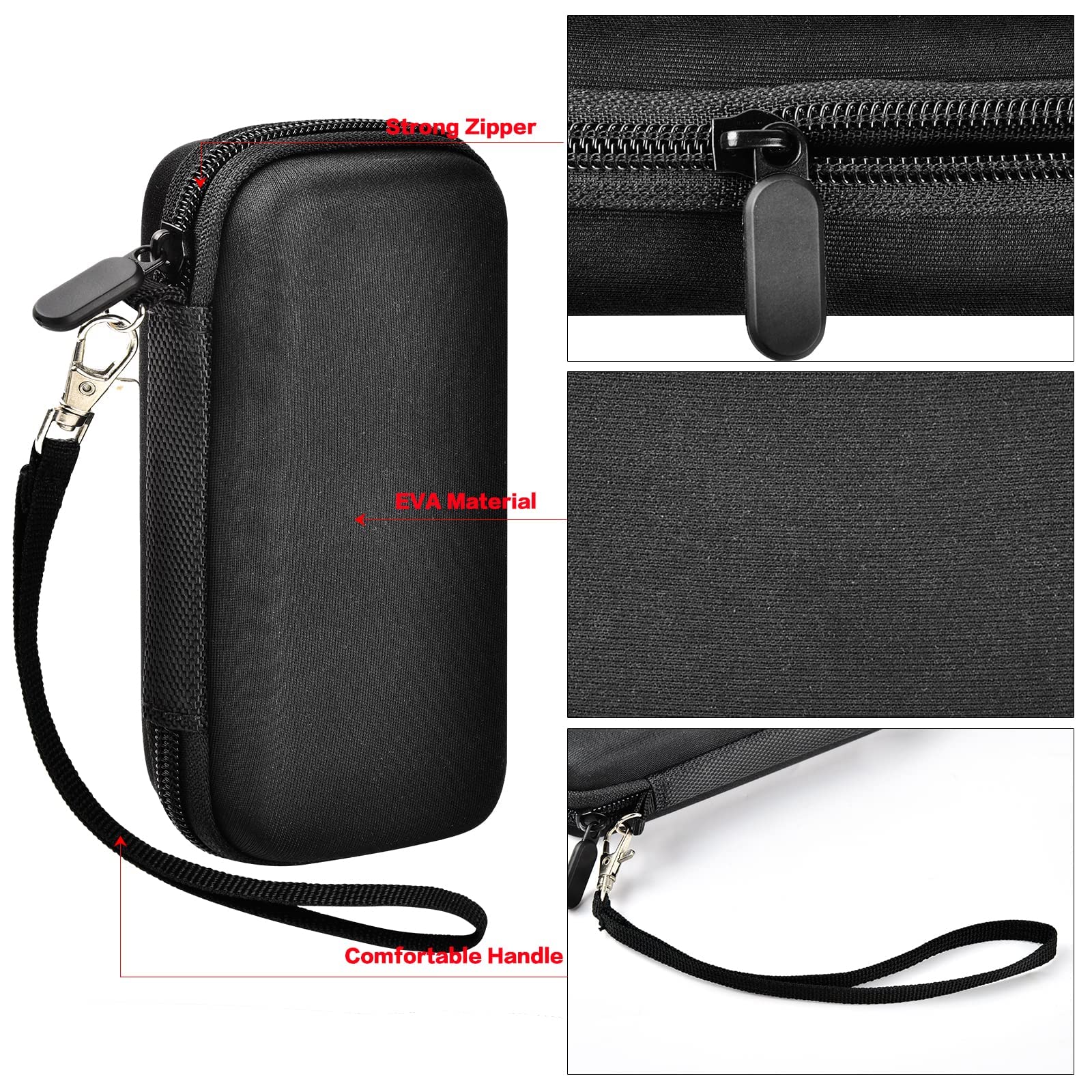 MagSafe Power Bank Carrying Case for Anker 633/622/621/321 Magnetic Battery – Shockproof Travel Storage Organizer