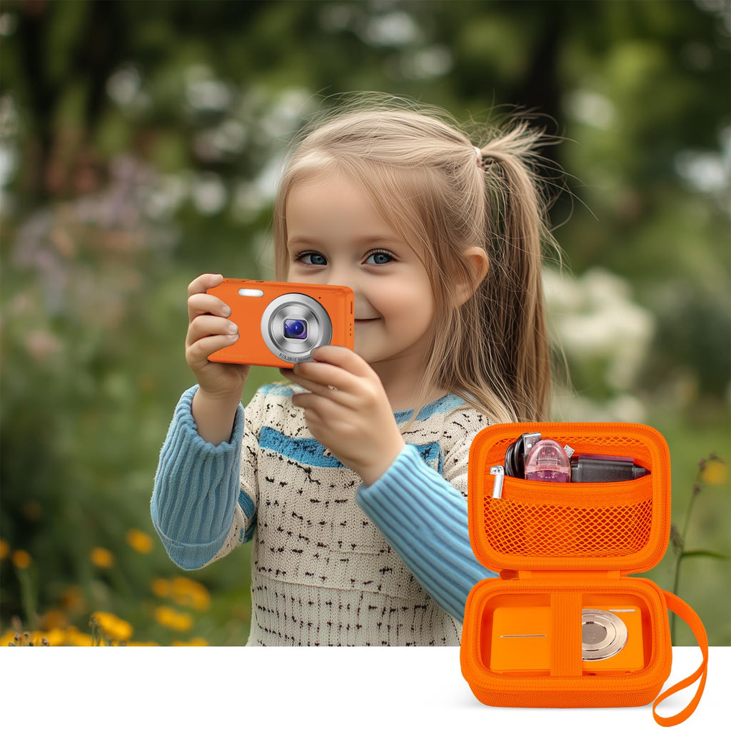 Digital Camera Case For VAHOIALD, Kodak and More | Protective Bag with SD Card Holder