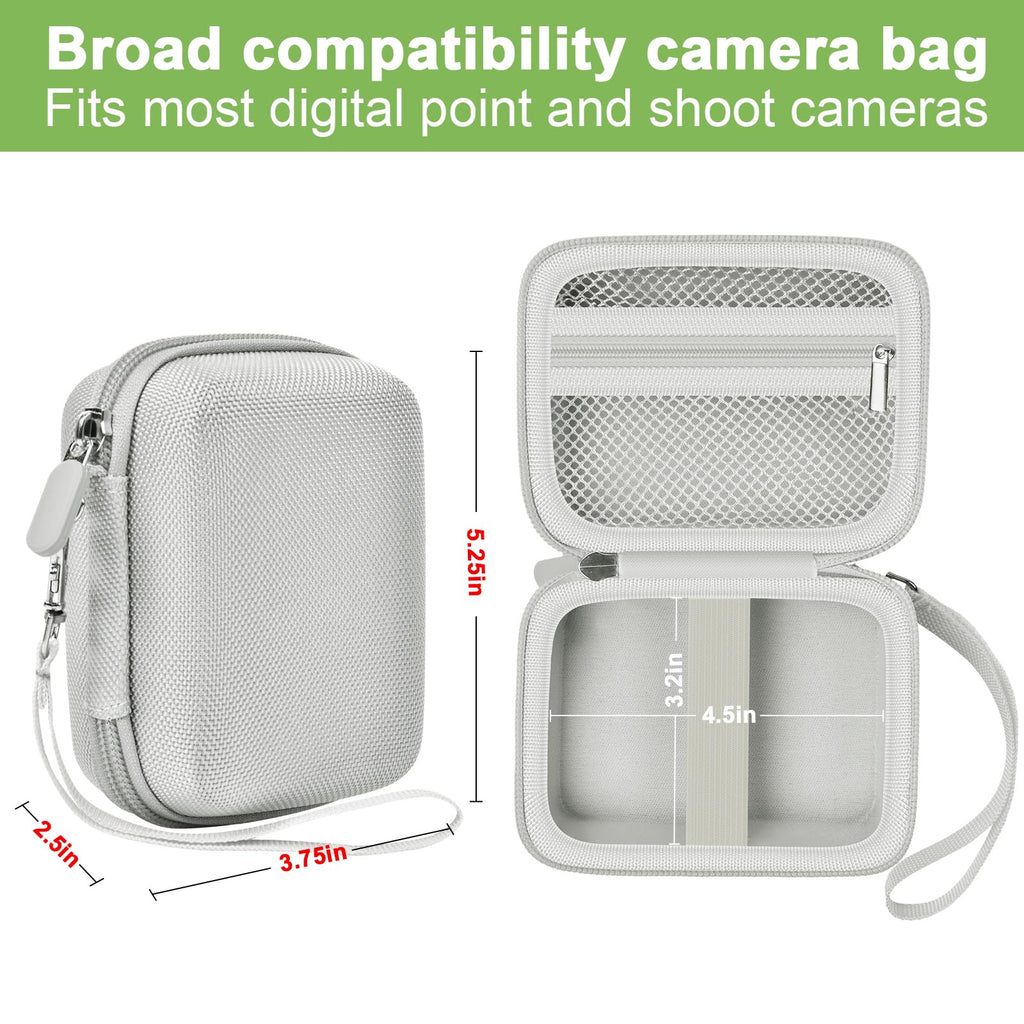 Digital Camera Case For VAHOIALD, Kodak and More | Protective Bag with SD Card Holder