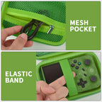 Retro Handheld Console Carrying Case for R36S / RG353V / RG353VS – Shockproof Travel Storage Bag