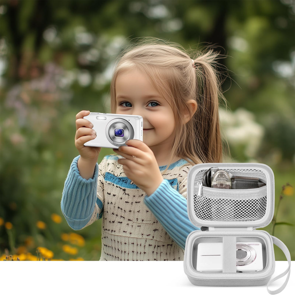 Digital Camera Case For VAHOIALD, Kodak and More | Protective Bag with SD Card Holder