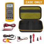 Hard Carrying Case for Fluke Digital Multimeter – Protective Travel Organizer for Meter and Test Leads