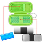 Shockproof Travel Case for KardiaMobile 6L Max – Dual EVA Protection, Use Without Removing