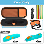 Travel Case for 3Doodler Start+ 3D Printing Pen – Portable Organizer for Pen, Filaments and Charger