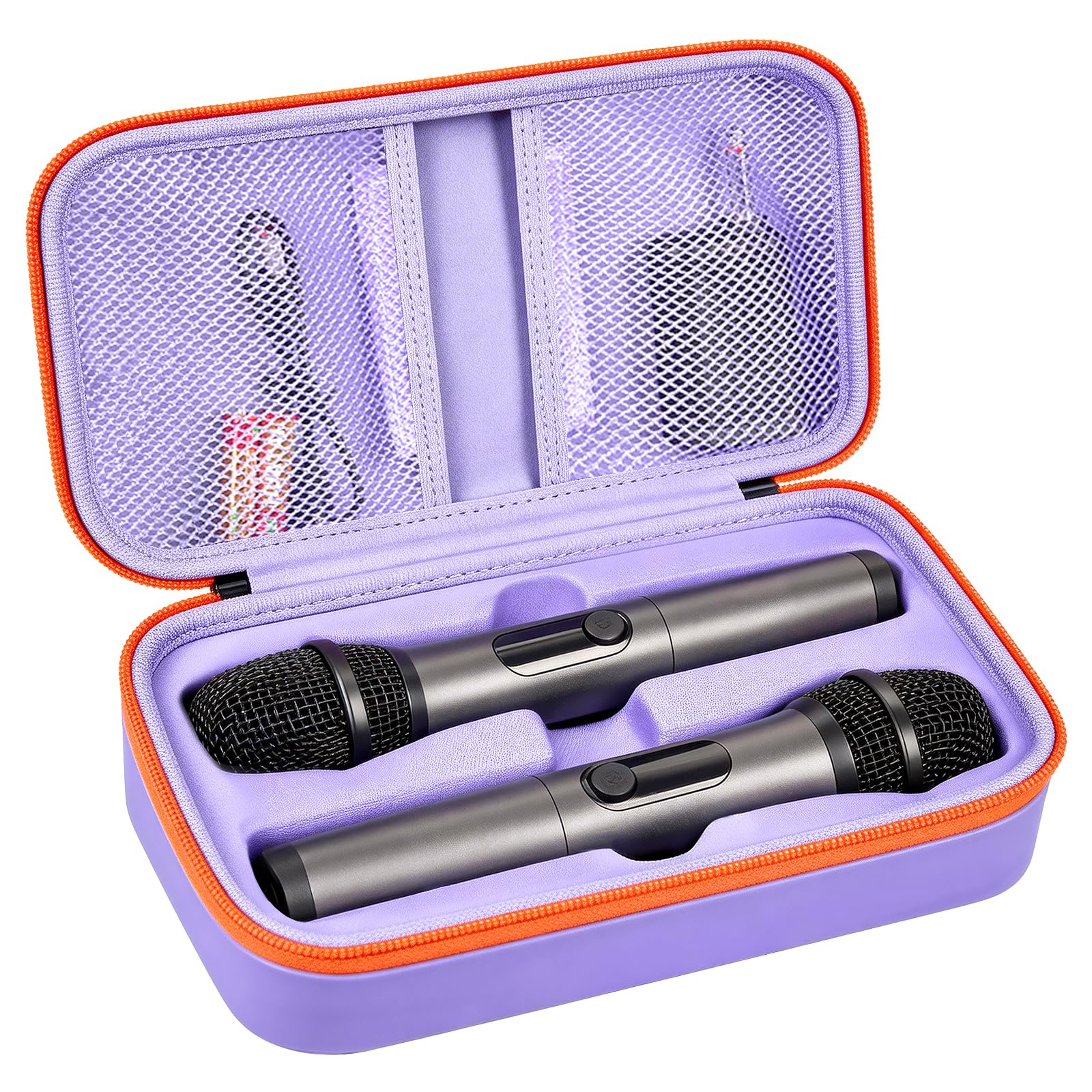 JBL Wireless Microphone Case – Shockproof Hard Shell Travel Bag For Dual Mics and Accessories