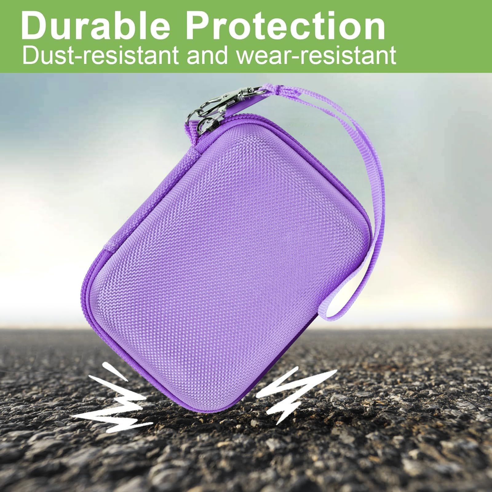 Digital Camera Case For VAHOIALD, Kodak and More | Protective Bag with SD Card Holder