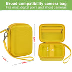 Digital Camera Case For VAHOIALD, Kodak and More | Protective Bag with SD Card Holder