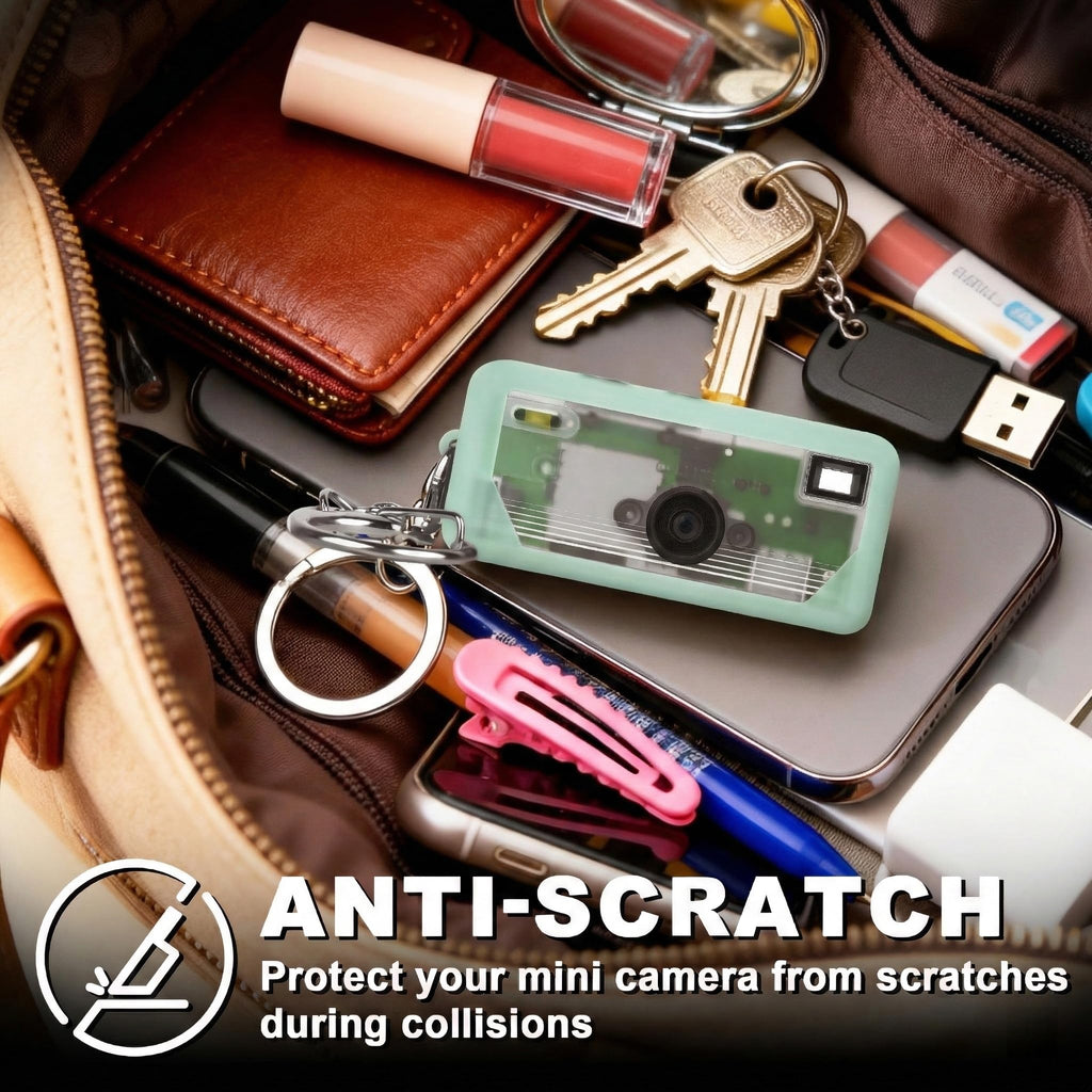 Silicone Case for Kodak Charmera Keychain Camera – Cute Protective Cover for Mini Digital Camera