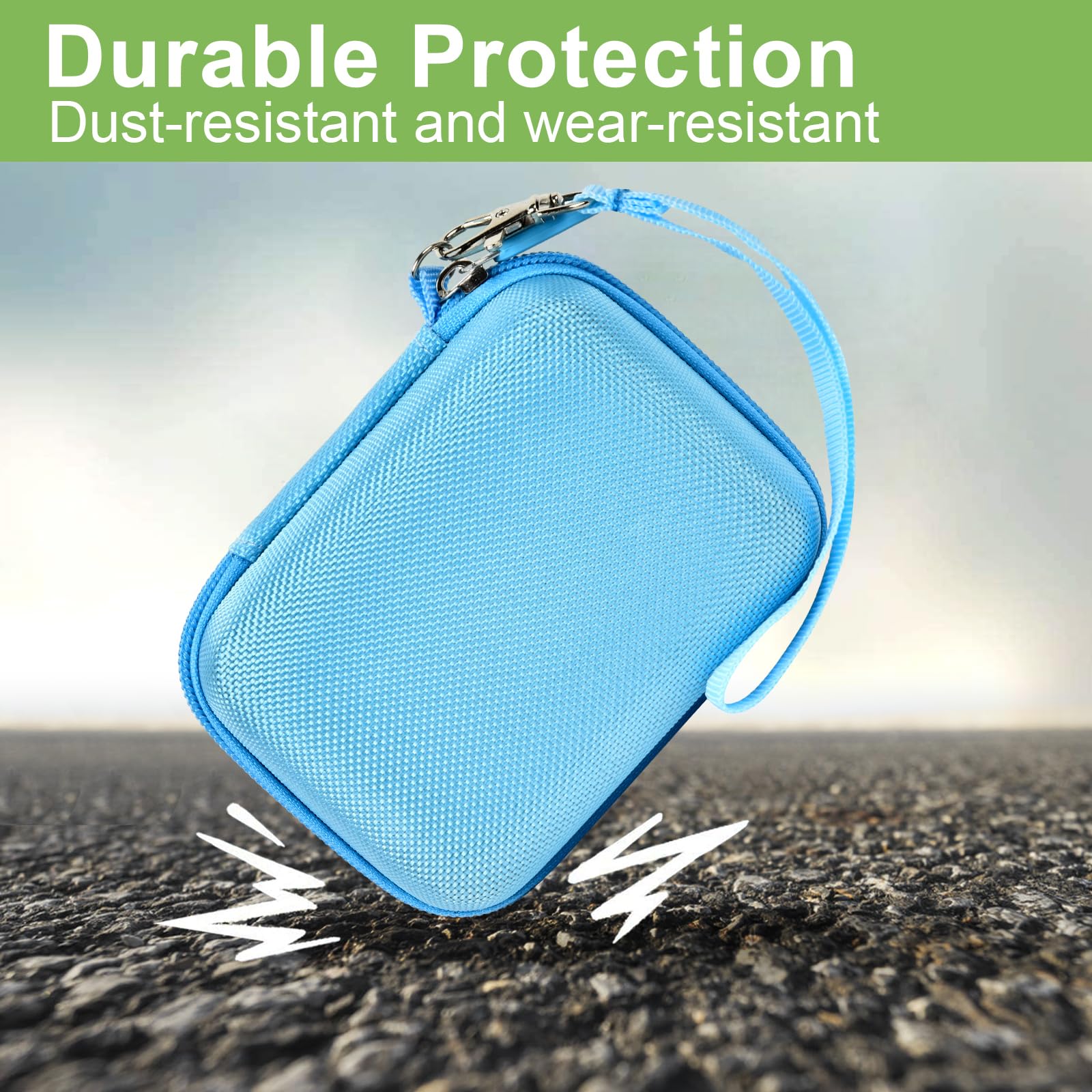 Digital Camera Case For VAHOIALD, Kodak and More | Protective Bag with SD Card Holder