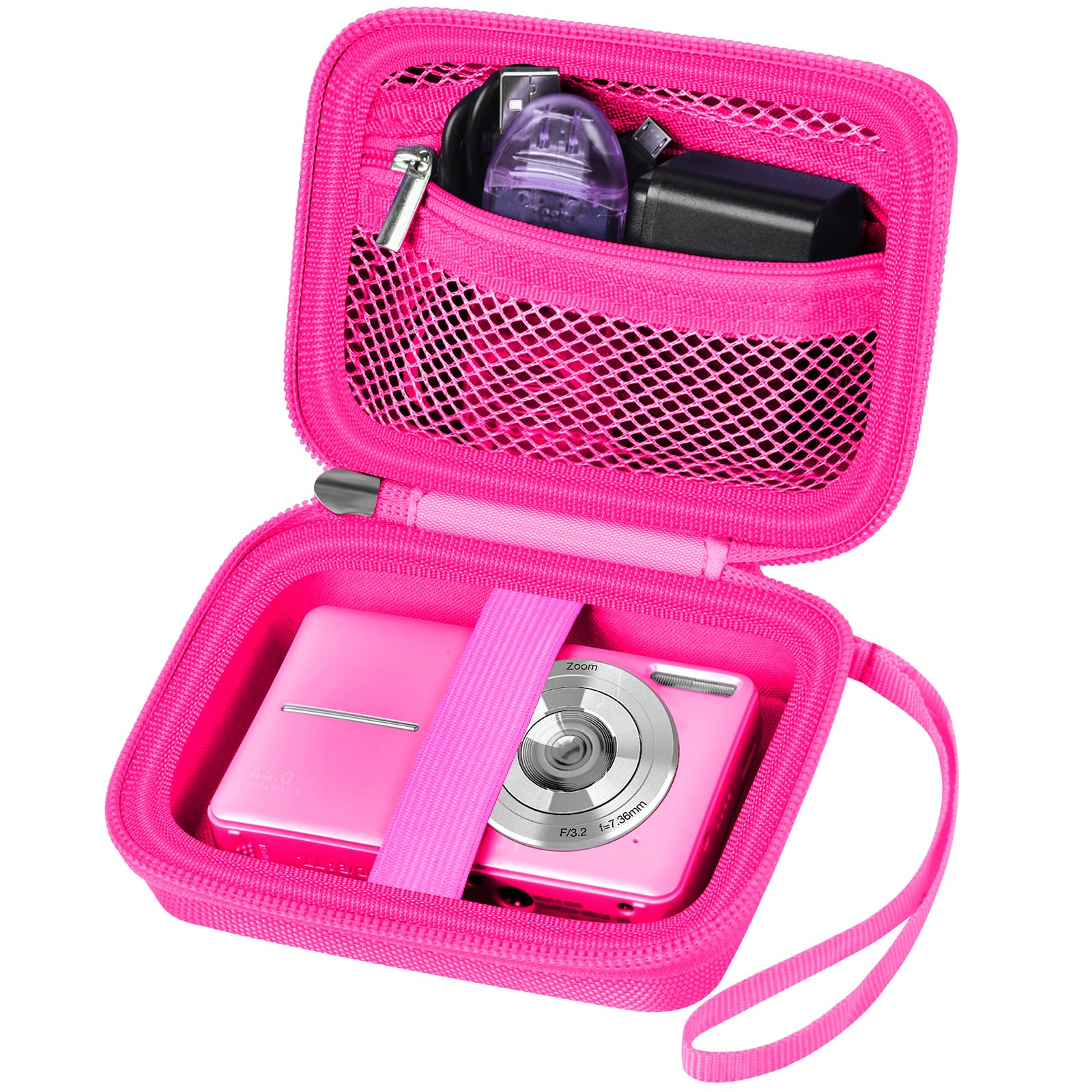 Digital Camera Case For VAHOIALD, Kodak and More | Protective Bag with SD Card Holder