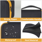Portable Label Maker Case for P-Touch PTD220/210–Storage Organizer for Tapes and Accessories