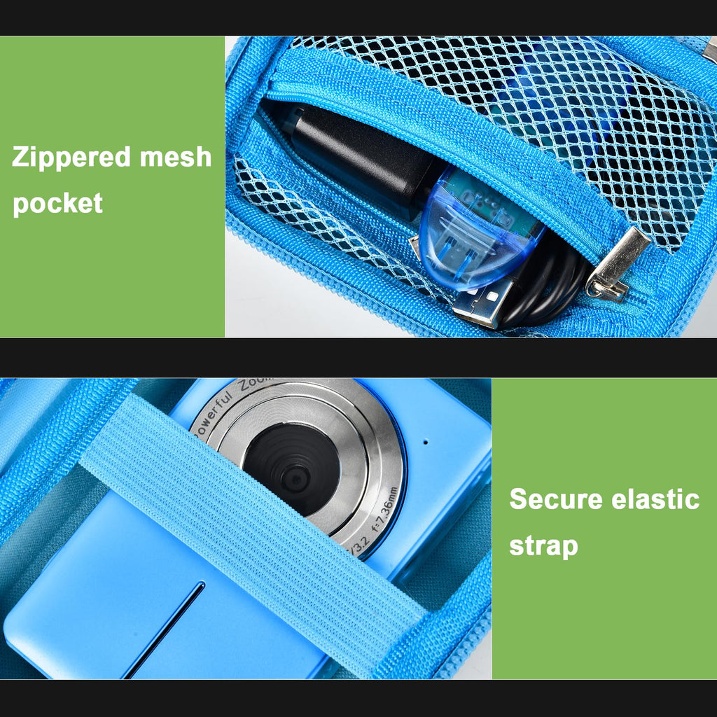 Digital Camera Case For VAHOIALD, Kodak and More | Protective Bag with SD Card Holder