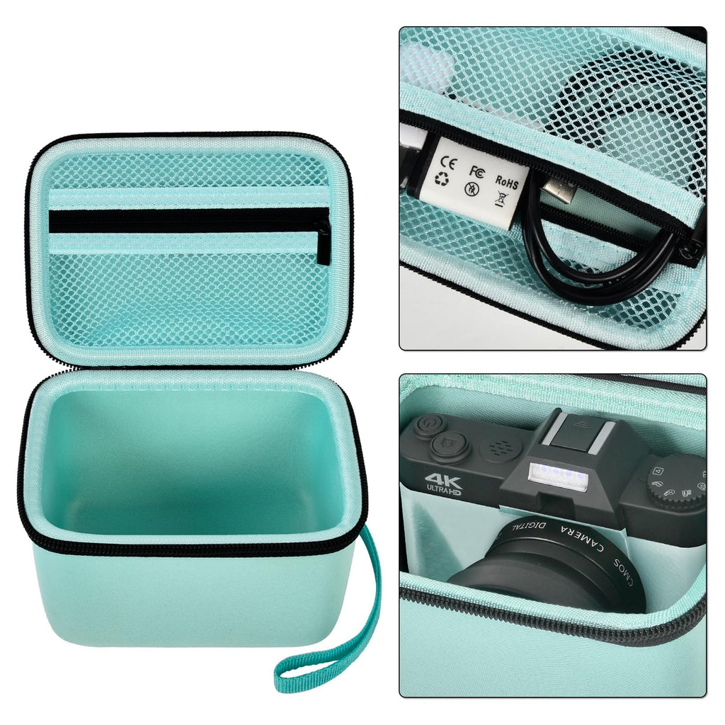 Vlogging Camera Case for 4K Digital Cameras–Portable Storage for Lens and Accessories
