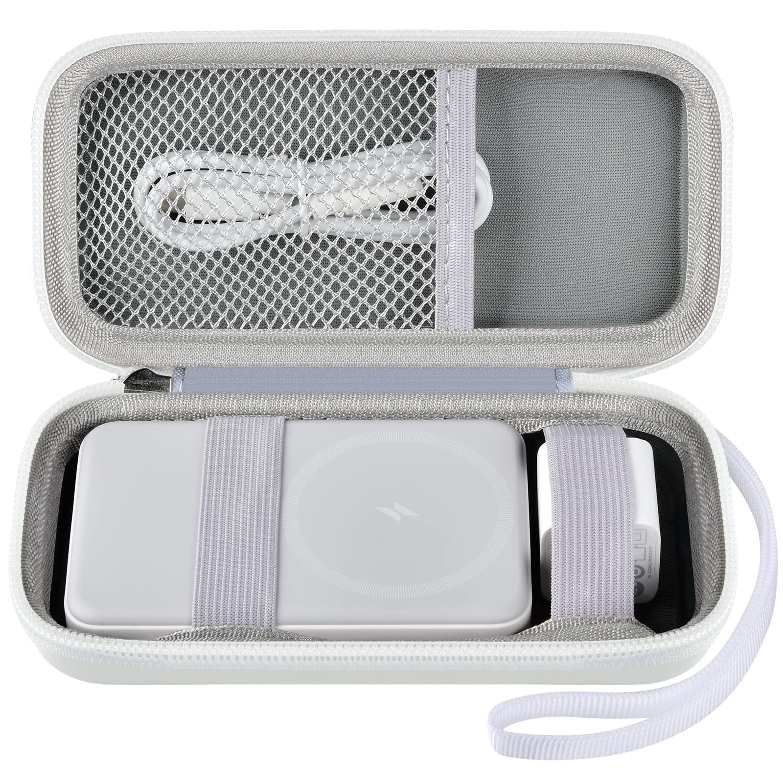 MagSafe Power Bank Carrying Case for Anker 633/622/621/321 Magnetic Battery – Shockproof Travel Storage Organizer