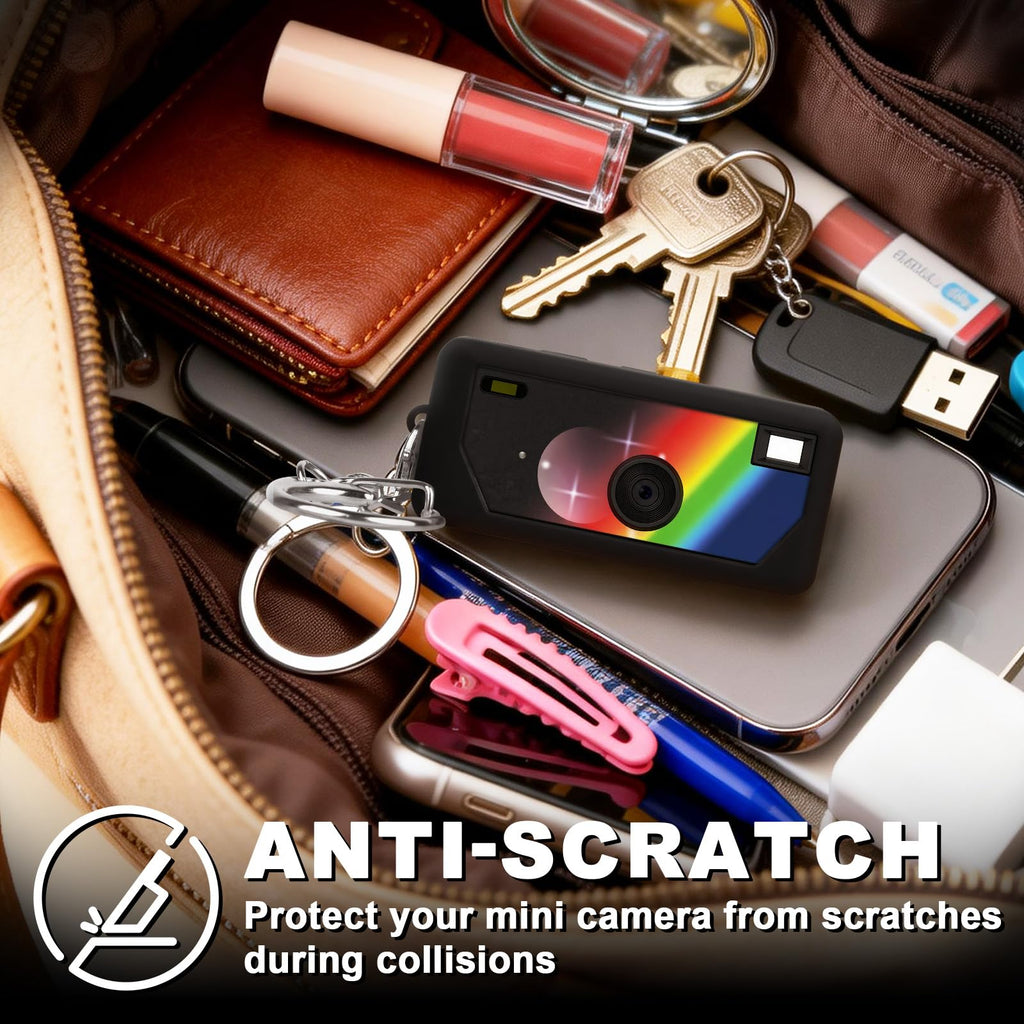 Silicone Case for Kodak Charmera Keychain Camera – Cute Protective Cover for Mini Digital Camera