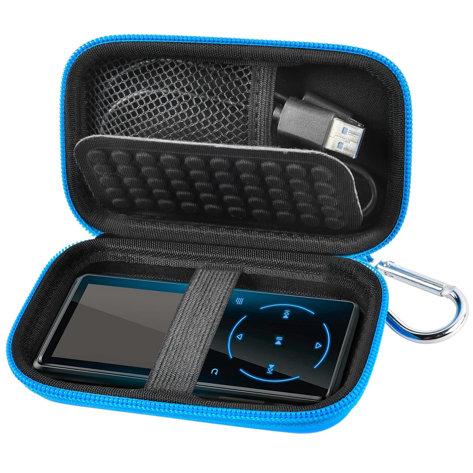Portable MP3 / MP4 Player Case – Protective Travel Organizer for Music Players and Accessories