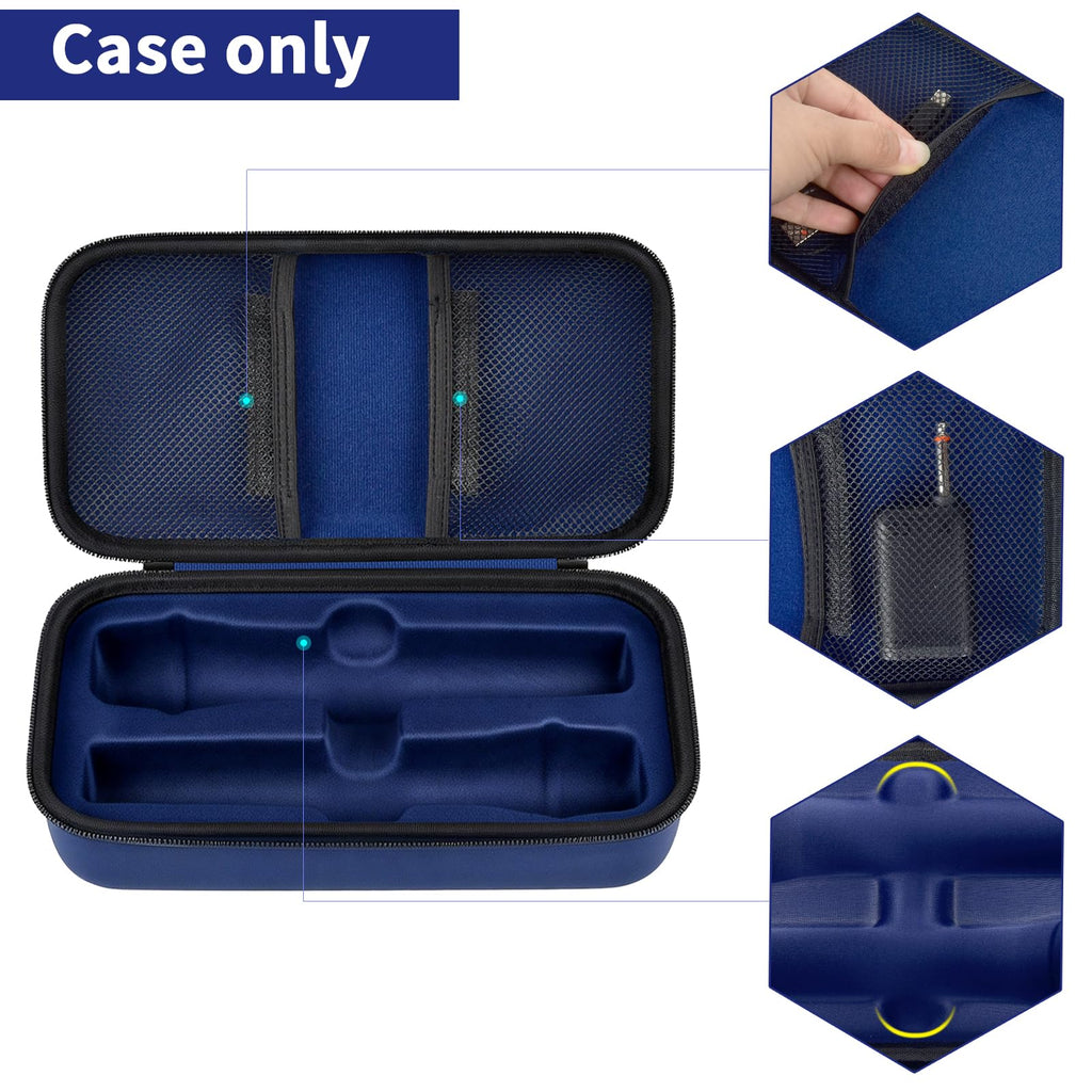JBL Wireless Microphone Case – Shockproof Hard Shell Travel Bag For Dual Mics and Accessories