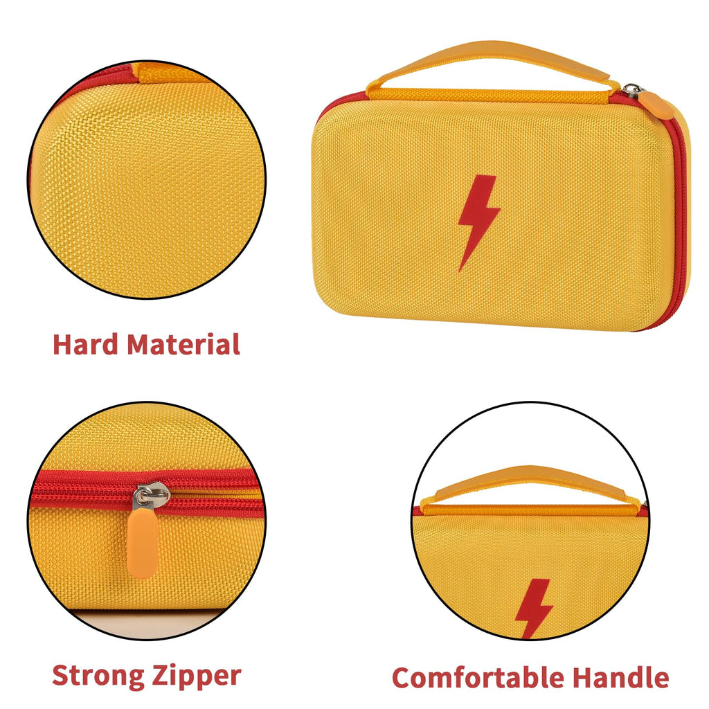 Hard Carrying Case for Fluke Digital Multimeter – Protective Travel Organizer for Meter and Test Leads