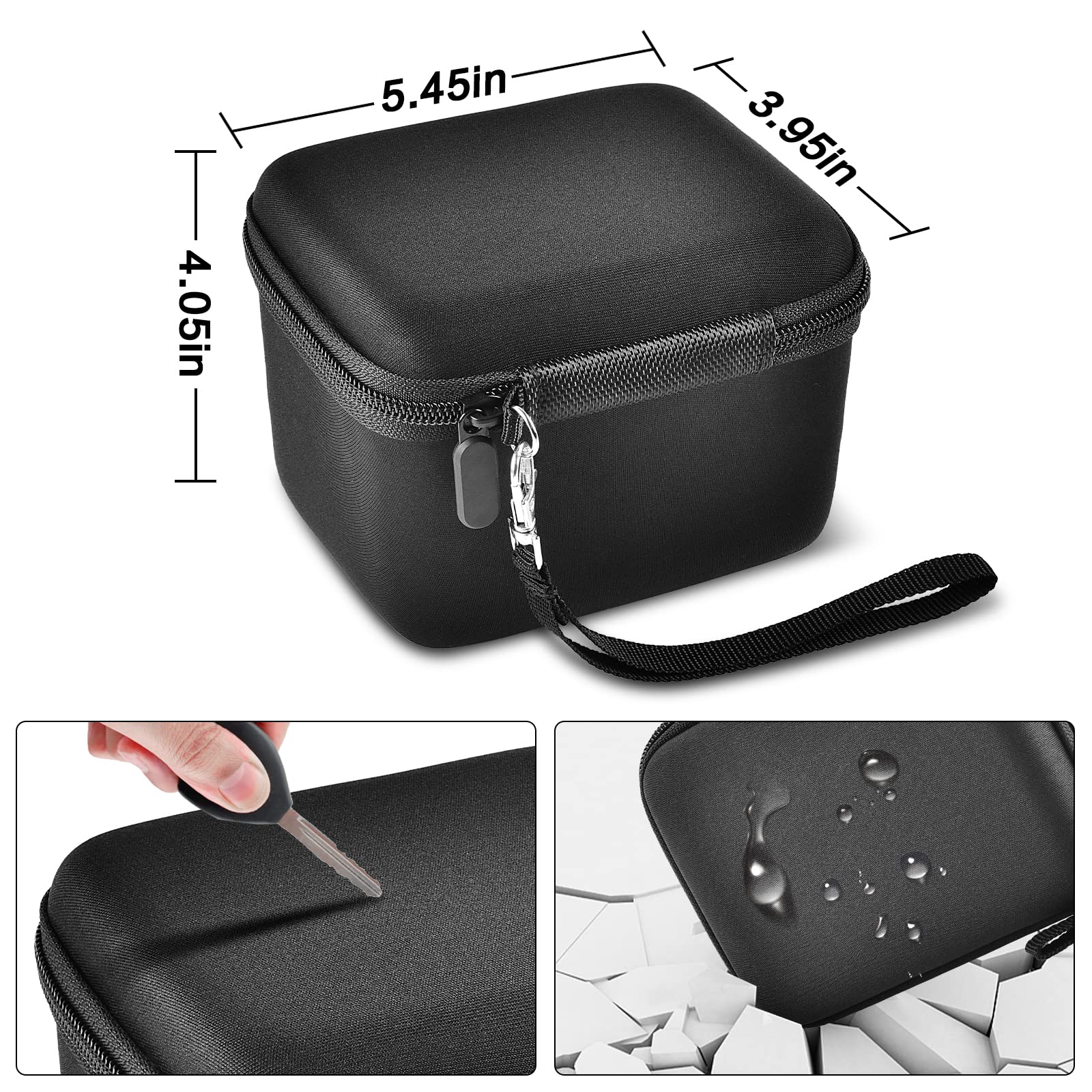 Vlogging Camera Case for 4K Digital Cameras–Portable Storage for Lens and Accessories