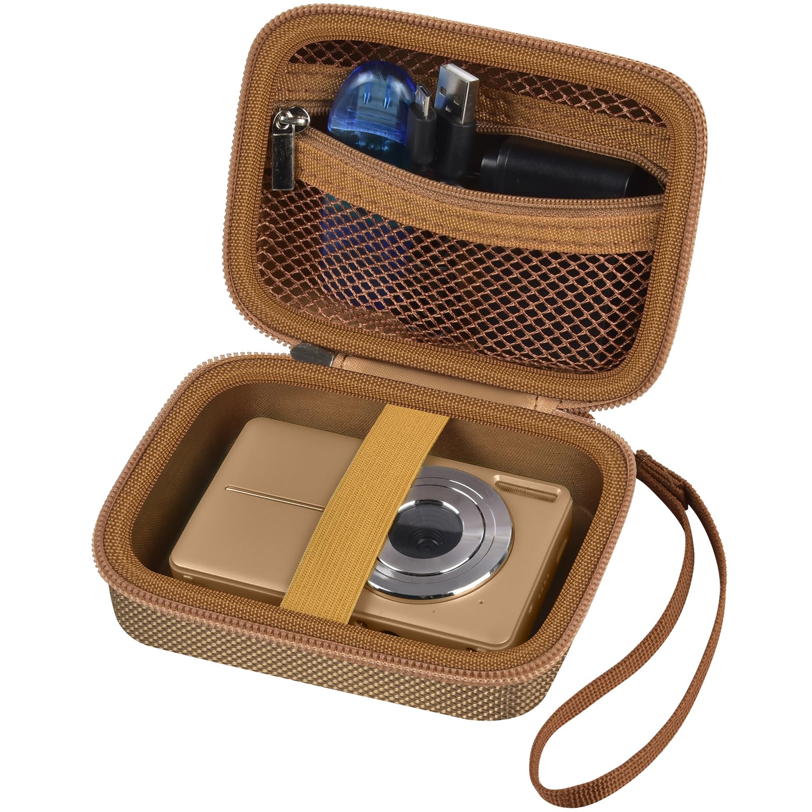 Digital Camera Case For VAHOIALD, Kodak and More | Protective Bag with SD Card Holder