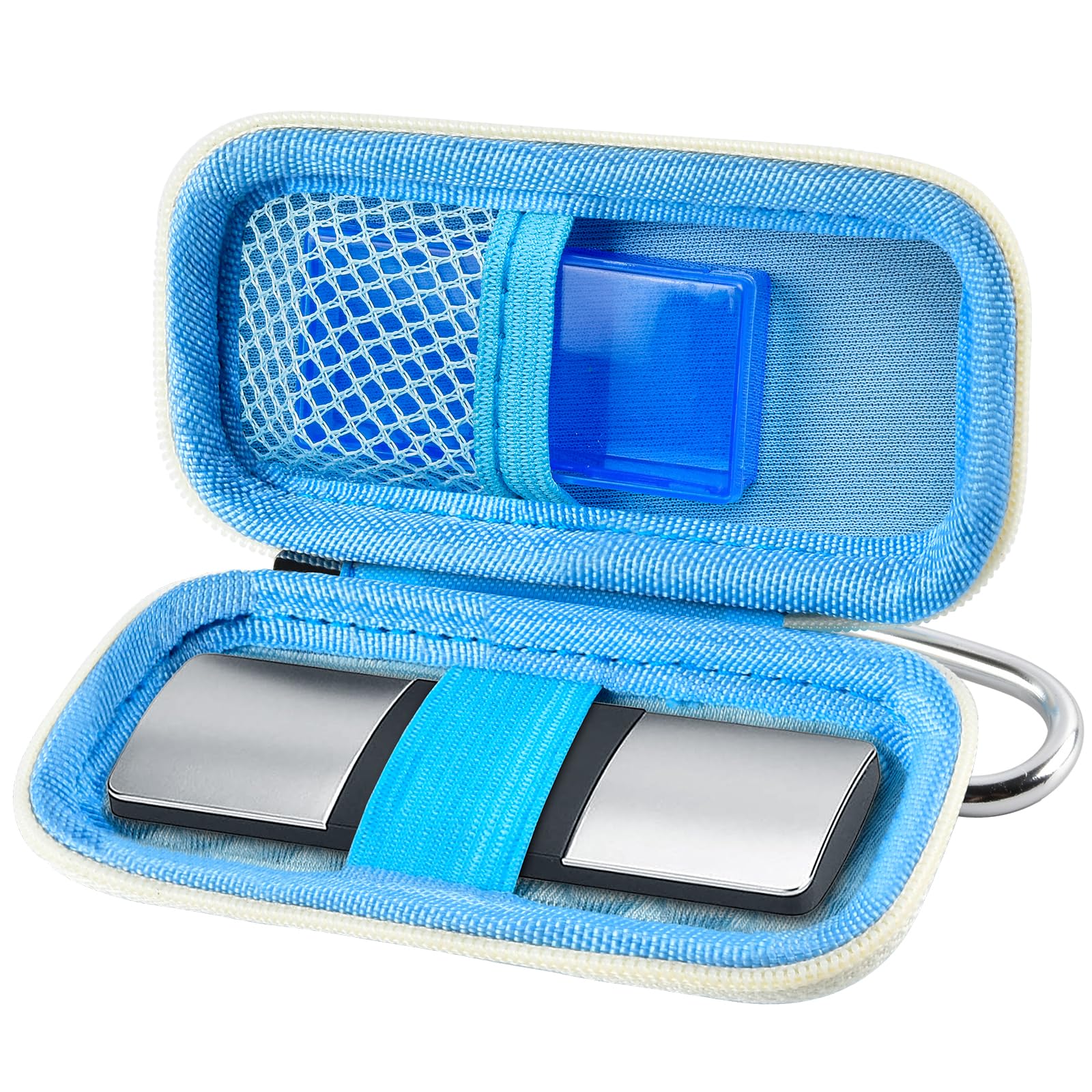 Shockproof Travel Case for KardiaMobile 6L Max – Dual EVA Protection, Use Without Removing